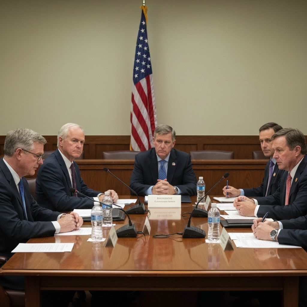 School board meeting discussing AI education policy